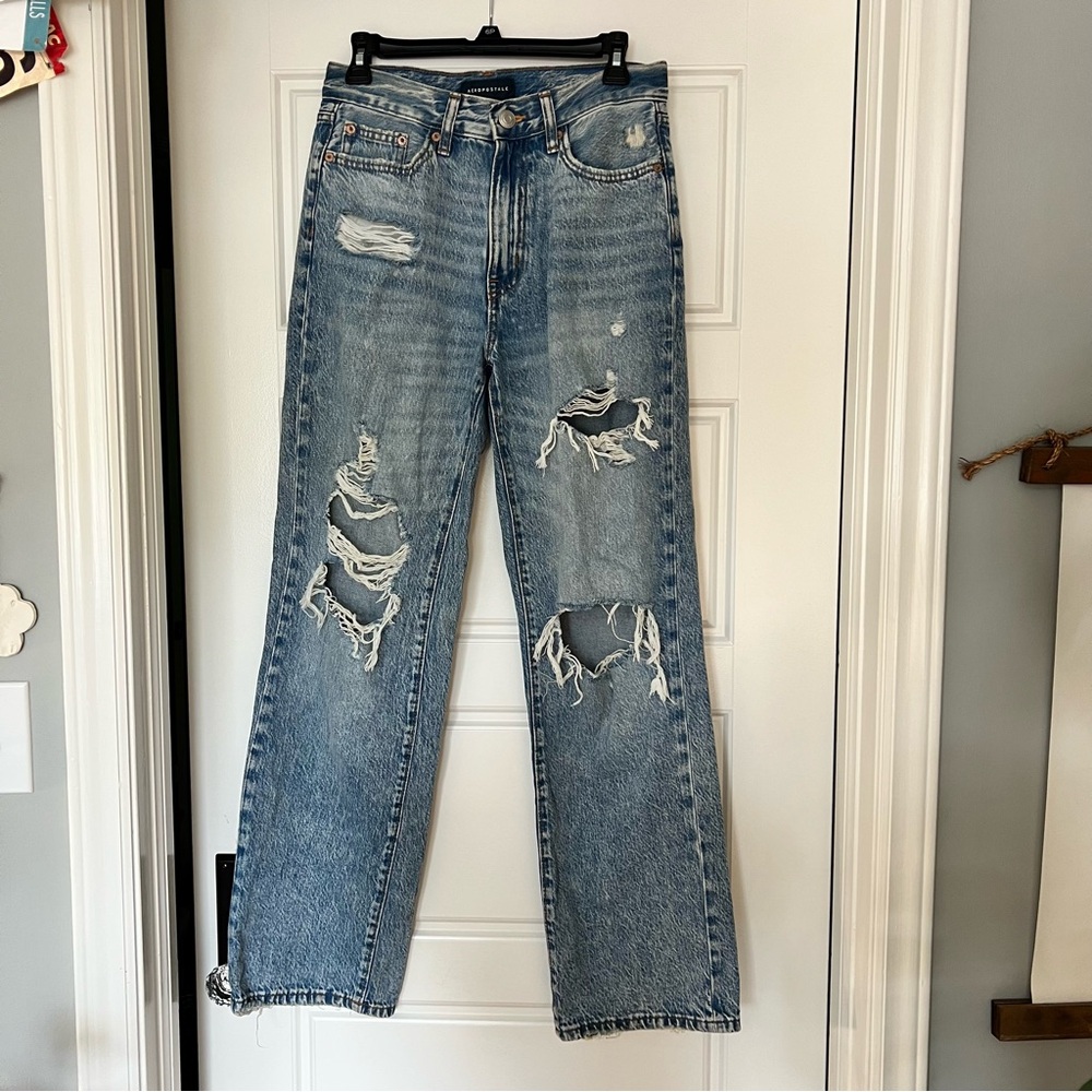 Aeropostale Light Blue Skater Jeans